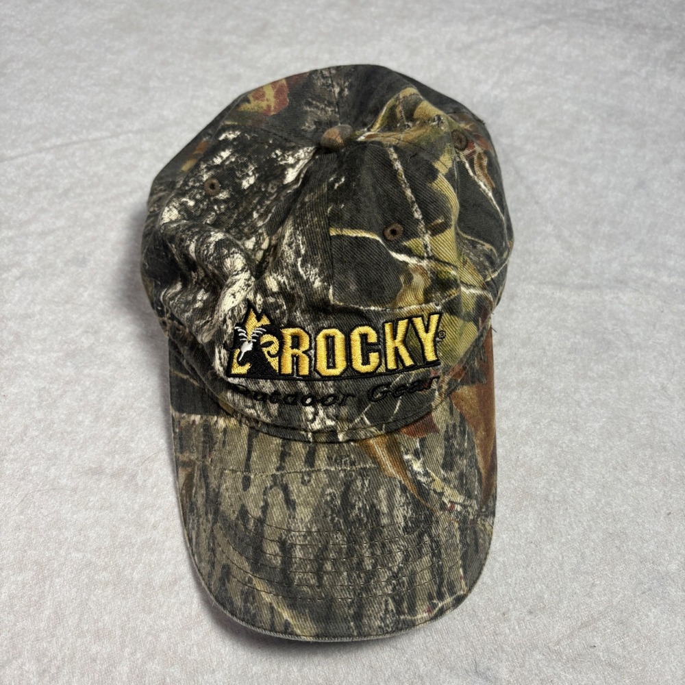 Vintage Rocky Camouflage Cap – One Size